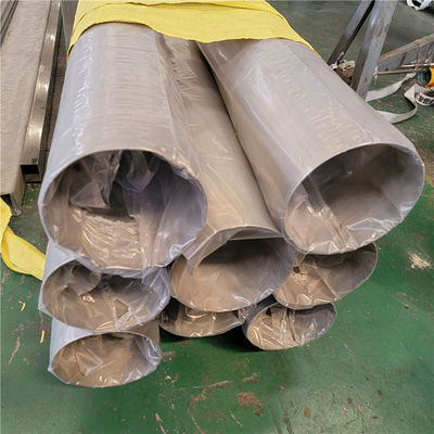 अनुसूची 40 316l स्टेनलेस स्टील पाइप 1.5 इंच 1.75 स्टेनलेस स्टील निकास ट्यूबिंग हॉट रोल्ड